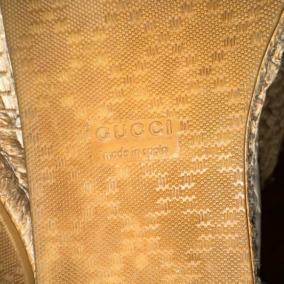 - Gucci GG Leather Espadrille - Picture 9 of 13